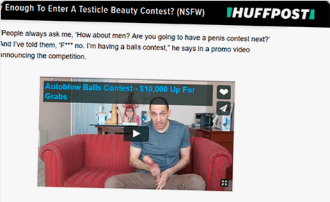 Are You Ballsy Enough To Enter A Testicle Beauty Contest? (NSFW)
