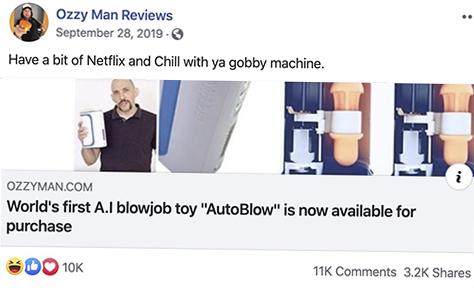 Have A Bit Of Netflix And Chill With Ya Gobby Machine