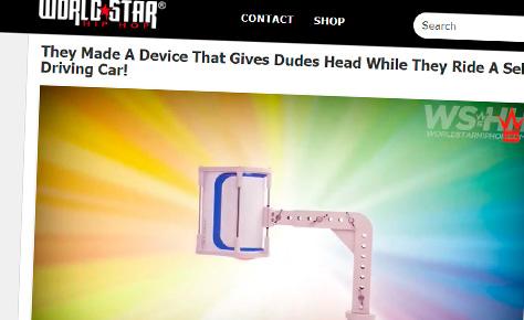 They Made A Device That Gives Dudes Head While They Ride A Self Driving Car!